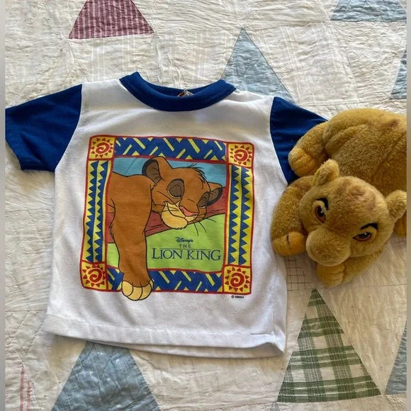 Vintage Disney the lion king toddler tee shirt - Picture 1 of 7